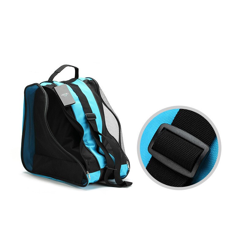 Skates sneakers bag handbag red blue for skating bike roller skates hockey equipment bag