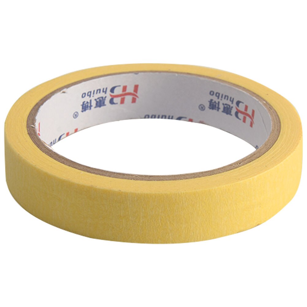 8Mm/10Mm/12Mm/18Mm/30Mm Masking Tape Model Verf Spray Geel afplakband