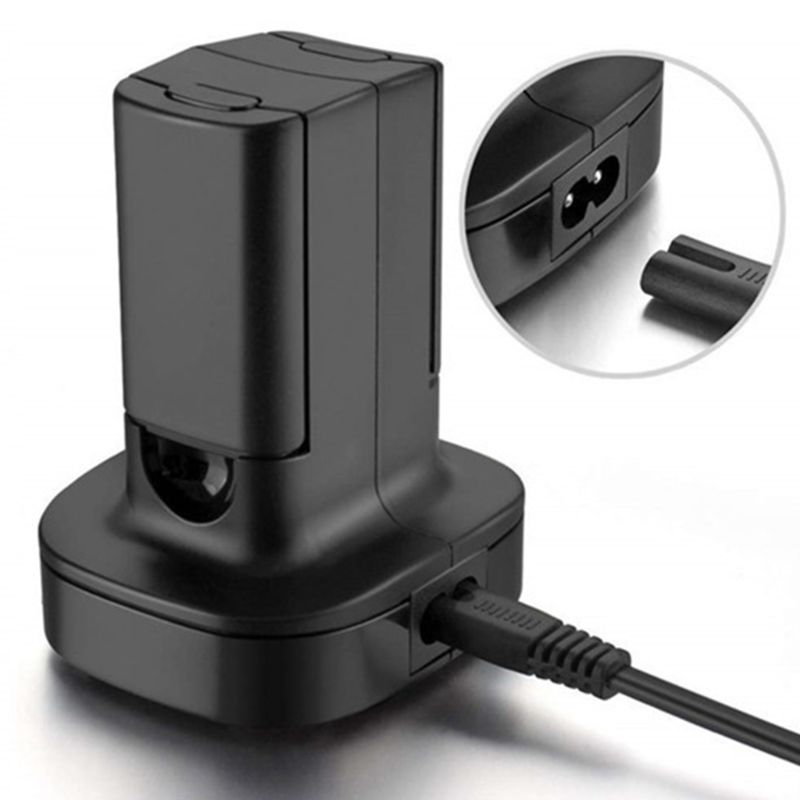 Dual Charger Charging Dock Station Rechargeable Battery for X-box 360 Gamepad