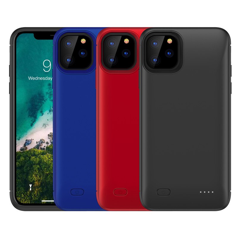Slim Battery Charger Case For iPhone 11 Pro Max Battery Case Power Bank Charging Cover For iPhone X XS Max XR 6 7 8 Plus 5 5S SE
