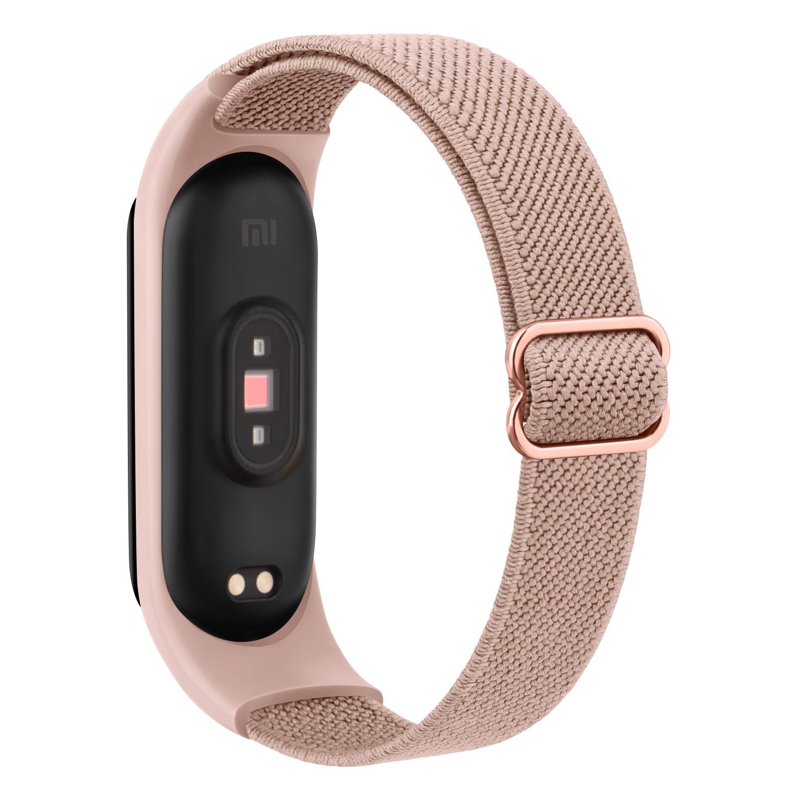 Elastyczny pasek nylonowy do paska Amazfit Band 5 wymiana paska sportowa opaska na nadgarstek pasek do zegarka kompatybilny z bransoletką Amazfit Band 5