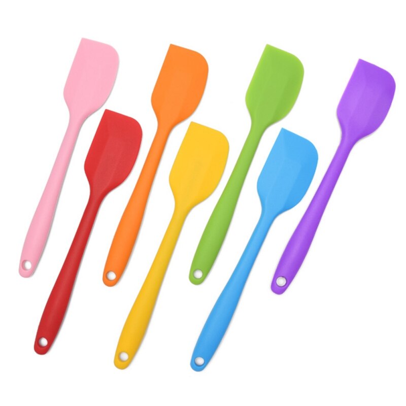 Espátulas de silicona Premium, resistente al calor, espátula de goma antiadherente, utensilios de cocina para horno, juegos de herramientas de cocina