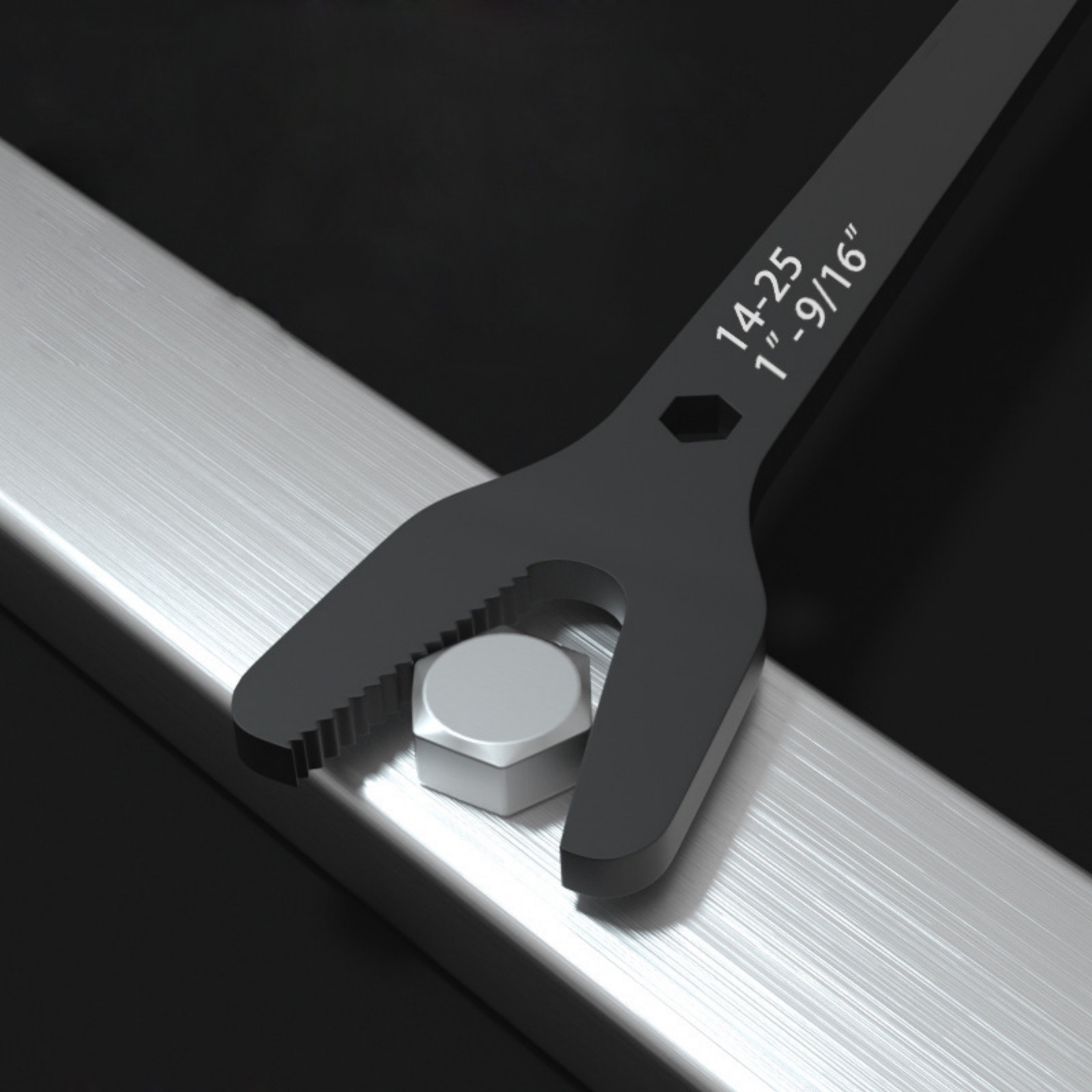 Wrnch Universal Pluming Tool 6-25mm Double Ended Multifunction Spanner for Bathroom Kitchen Sink Faucet Repair Tool