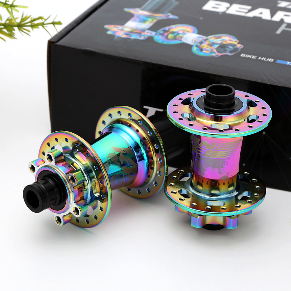TANKE Ultralight MTB Bicycle Hub 6 Pawls 6 Bearing Freehub 120 Click 36H 7-12 Speed 6 Nail Bike Disc Brake Hubsets Cycling Parts