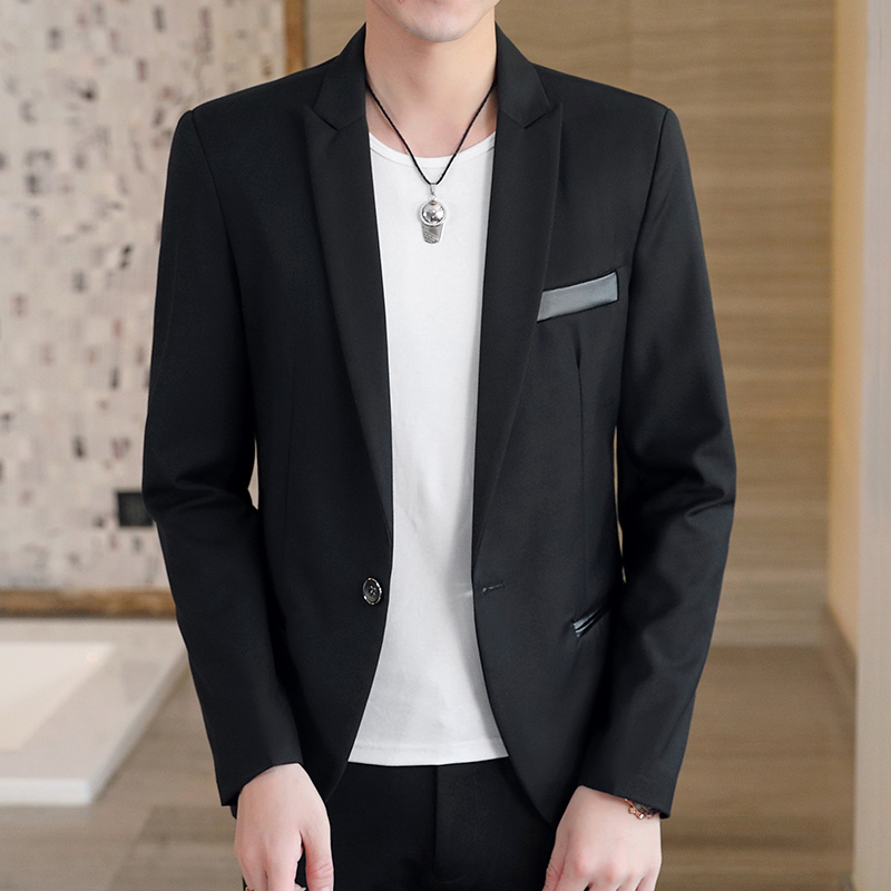 DYB &amp; ZACQ-traje informal de negocios para hombre, Joven coreano versión de ropa de trabajo delgada, traje pequeño, chaqueta individual, abrigo, 4XL, 5XL