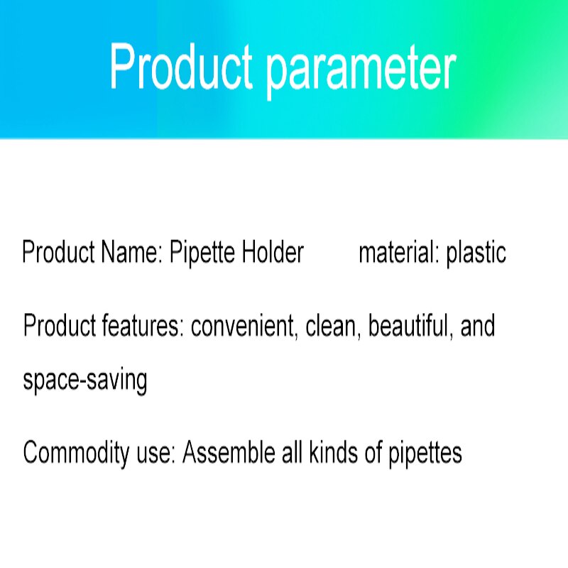 Laboratory Pipette Rack Plastic Linear Stand Common Use A-Shaped Triangle Holds Up to 6 Pipettes
