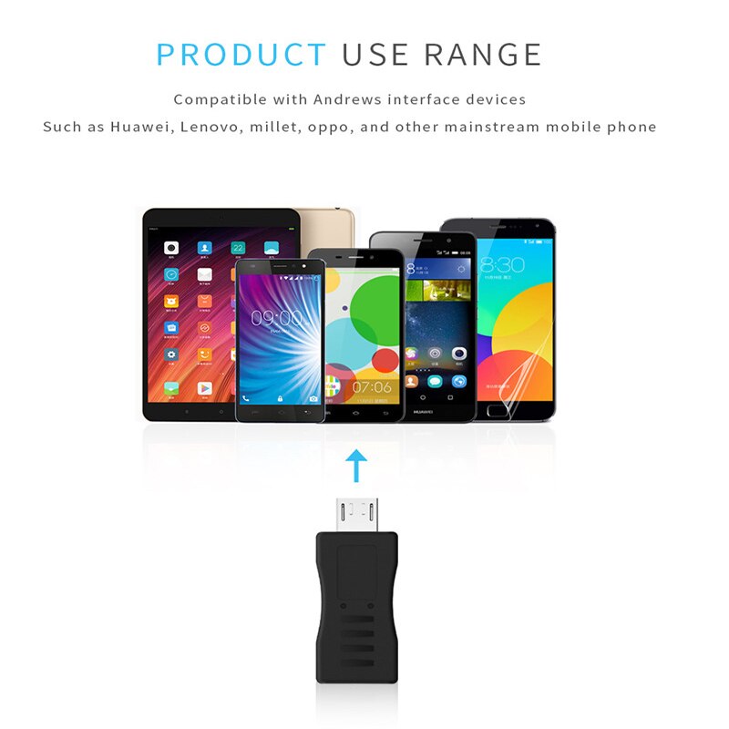 Micro USB Male Plug to Mini USB Female Converter charging Phone Data Transfer Adapter Connector For MP3 Samsung Android Devices