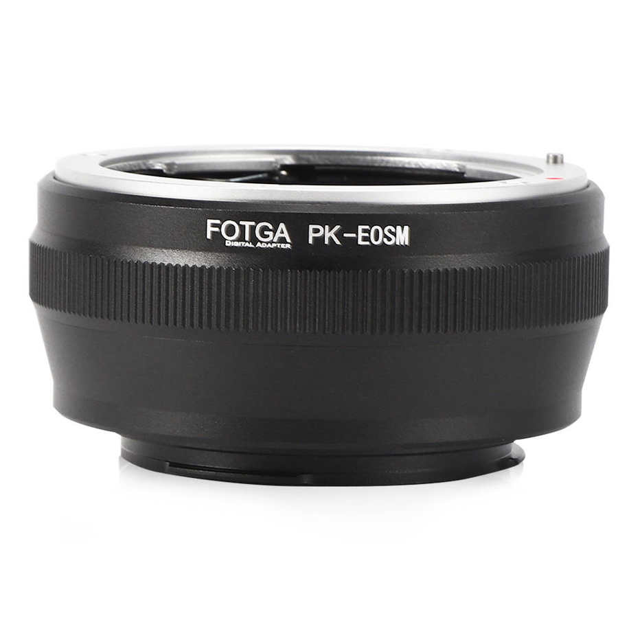 Fotga PK-EOSM Lens Adapter Ring Voor Pentax K/Pk Lenzen Voor Canon Eos M EF-M M2 M3 M6 m10 M50 M100 Mirrorless Camera Body