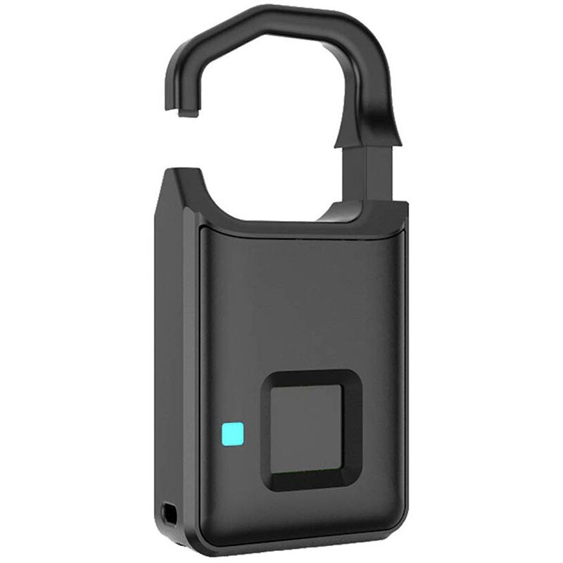 Smart Fingerprint Padlock Lock Biometric Padlock Lock P4 Finger Print Security Lock