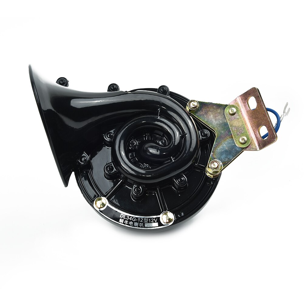 Electric Horn Horn Super Loud Raging Universal Car Truck Accessory Black