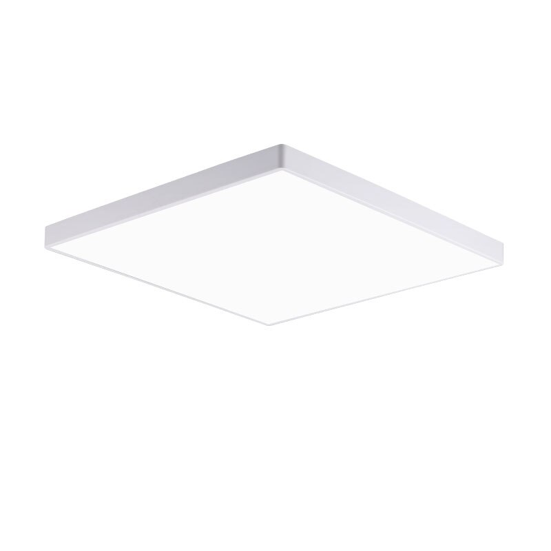 Ultra-thin LED Ceiling Light 220V 240V Modern Lamp Living Room Lighting Fixture Bedroom Kitchen: White Square / 18W / Warm White