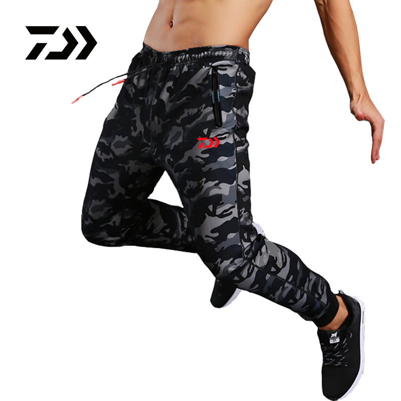 Camouflage Vissen Broek Mannen Ademend Snel Droog Casual Koord Vissen Kleding Herfst Wandelen Broek Joggingbroek Sport