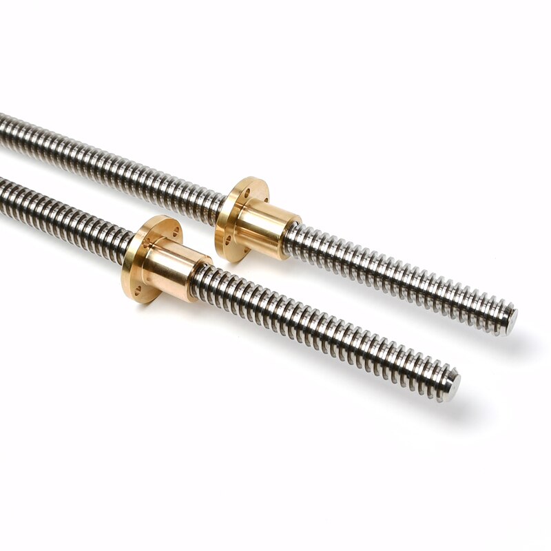 Rvs 304 Trapeziumvormige Schroef T8 T10 T12 T16 T20 T22 T25 T30 Schroef Hoek 30 8Mm 10Mm 12Mm 16Mm 20Mm 25Mm M300