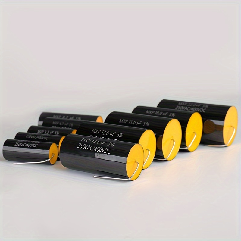 2PCS frequency division capacitor electronic accessories1.0uf 2.2uf 3.3uf 4.7uf 5.6uf 6.8uf 8.2uf 12uf 15uf 20uf speaker hornway