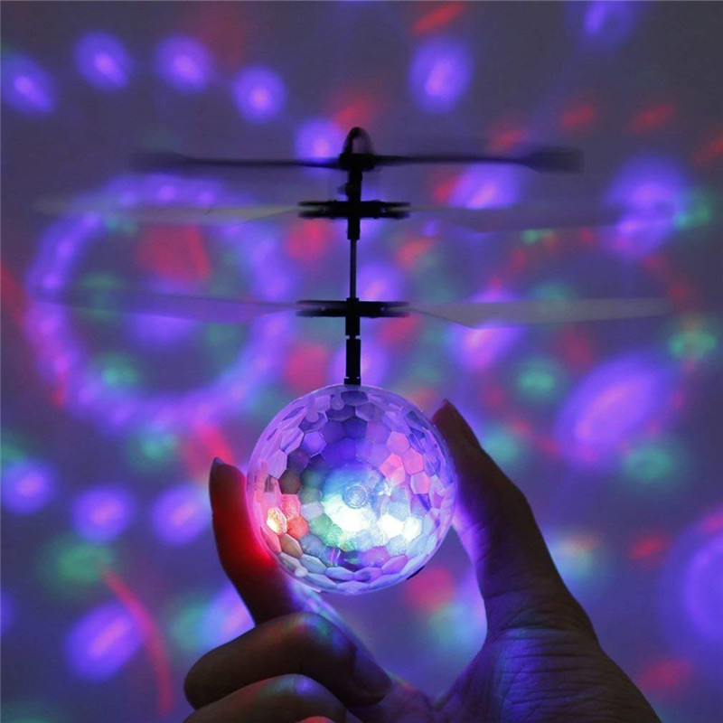 Vliegende Bal, Kinderen Speelgoed Afstandsbediening Helikopter Mini Drone Magic RC Vliegende Speelgoed met Stralende LED Lichten Fun Gadgets