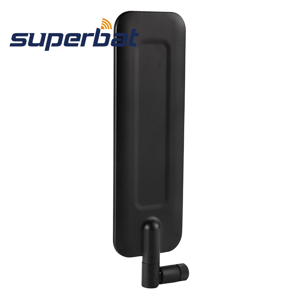 Superbat 2dBi 4G LTE Antenna Wide Band SMA Plug Dipole for 4G LTE Wireless Router Outdoor Trail Camera Building Mobile Cell Phon