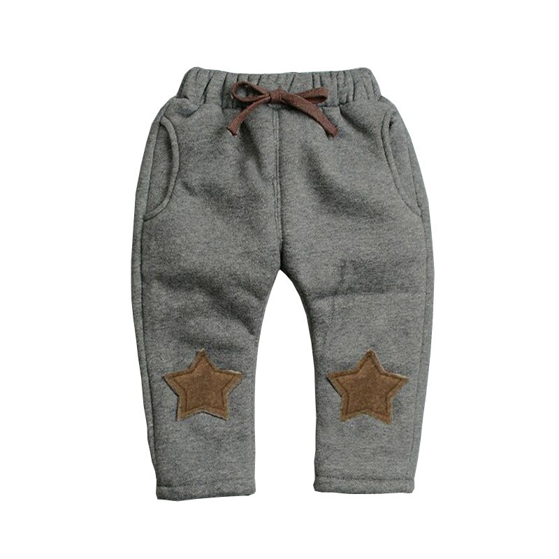 Pantaloni per bambini autunno inverno ragazzo pantaloni caldi pantaloni per bambini elastici pantaloni in velluto spesso pantaloni per bambini Leggings per bambini: Gray / 24M