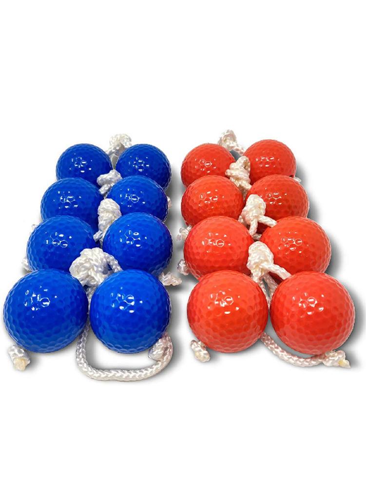 Jeu de balle avec échelle pour adultes et enfants, jeu de Golf à lancer, parfait pour les fêtes et les activités de plein air, 8 pièces