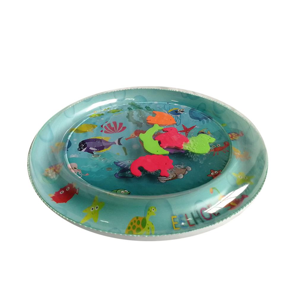 Aufblasbare Wasser Pad Spielzeug Baby Klopfte Umwelt Freundliche PVC Aufblasbare Prostrate Wasser Spiel Kissen Interaktive Spielzeug Für Ch