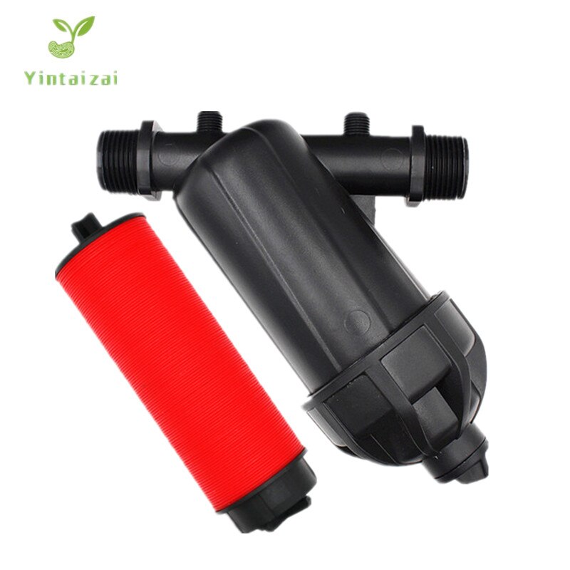 2 stk 3/4 " 1 " 120 mesh y disk vandingsfilter med disk mesh til havearbejde filter drypvandingsvandingsværktøj  k110