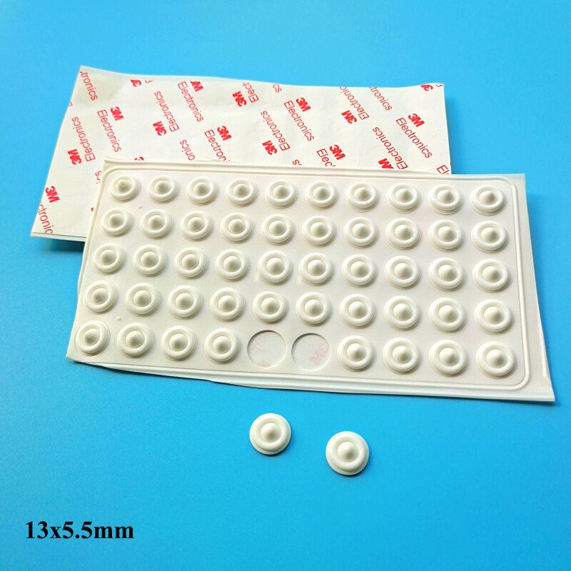 50Pcs/100Pcs 13*5.5Mm Self Adhesive Door Stopper Rubber Damper Buffer Cabinet Bumpers Silicone Furniture Rubber Feet Pads Cushio