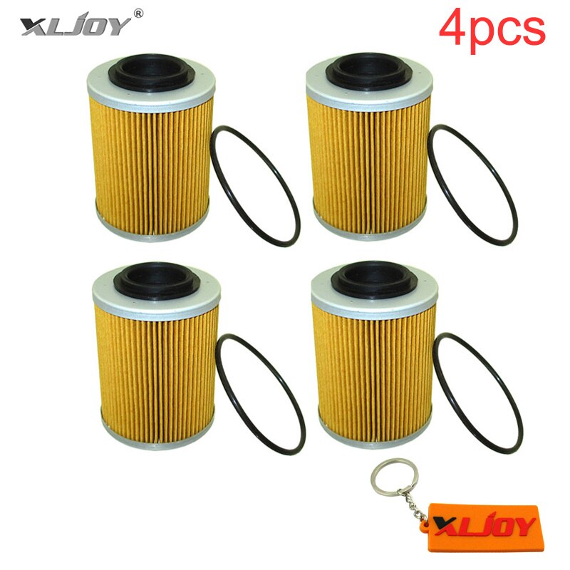 Oil Filter For 420-956-123 420956123 Spark Ski-Doo EXPEDITION GRAND Sea-Doo Spark 2 Up Can-Am Maverick X3 900 Turob R MAX 1000R: 4pcs