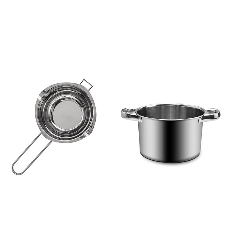 Double Boiler Chocolate Melting Pot with Stainless Steel Pot, Candy Melts Pot for Melting Chocolate, Candy