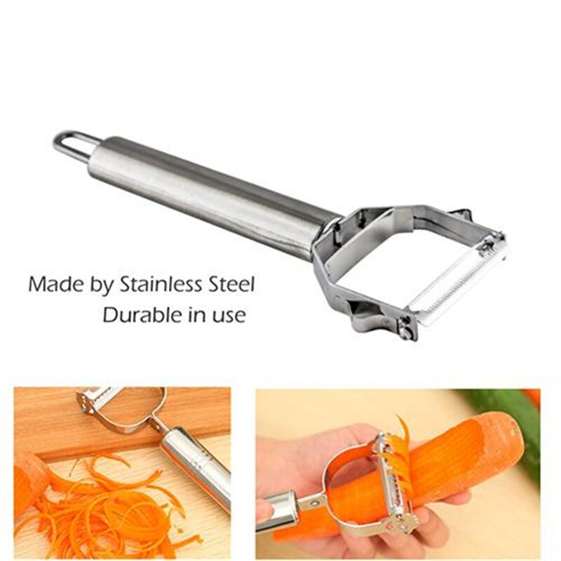 2 in 1 Peeler Slicer Set Kitchen Peeler Fruit Tool Shred Vegetable Magician Cutter Julienne Potato Carrot Grater Tool