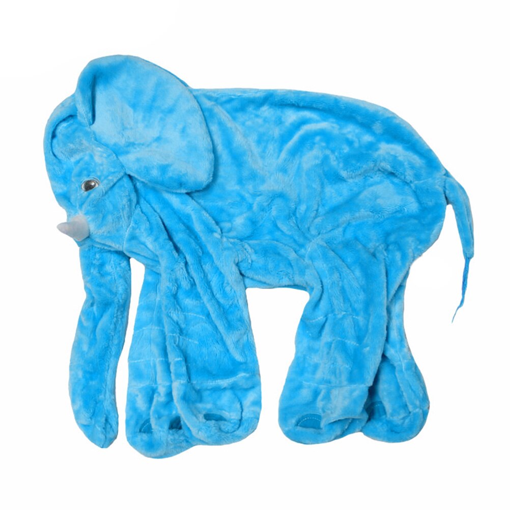 30/40/60CM 6 Colors Elephant Skin Plush Soft Toy DIY Pillow Baby Kids baby Pillows No Filling Elephant Pillow Cover Sleeping Bag: 30cm / Blue