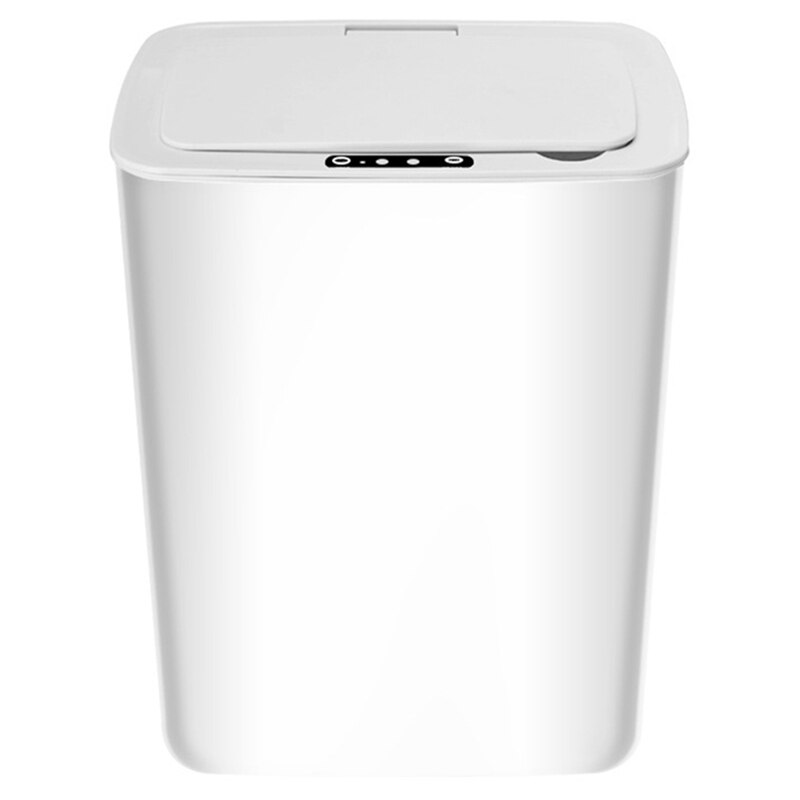 Battery Type 14L Automatic Sensor Dustbin Smart Sensor Trash Can Induction Waste Bin Rubbish Can Home Living Room Garbage Bucket: WT