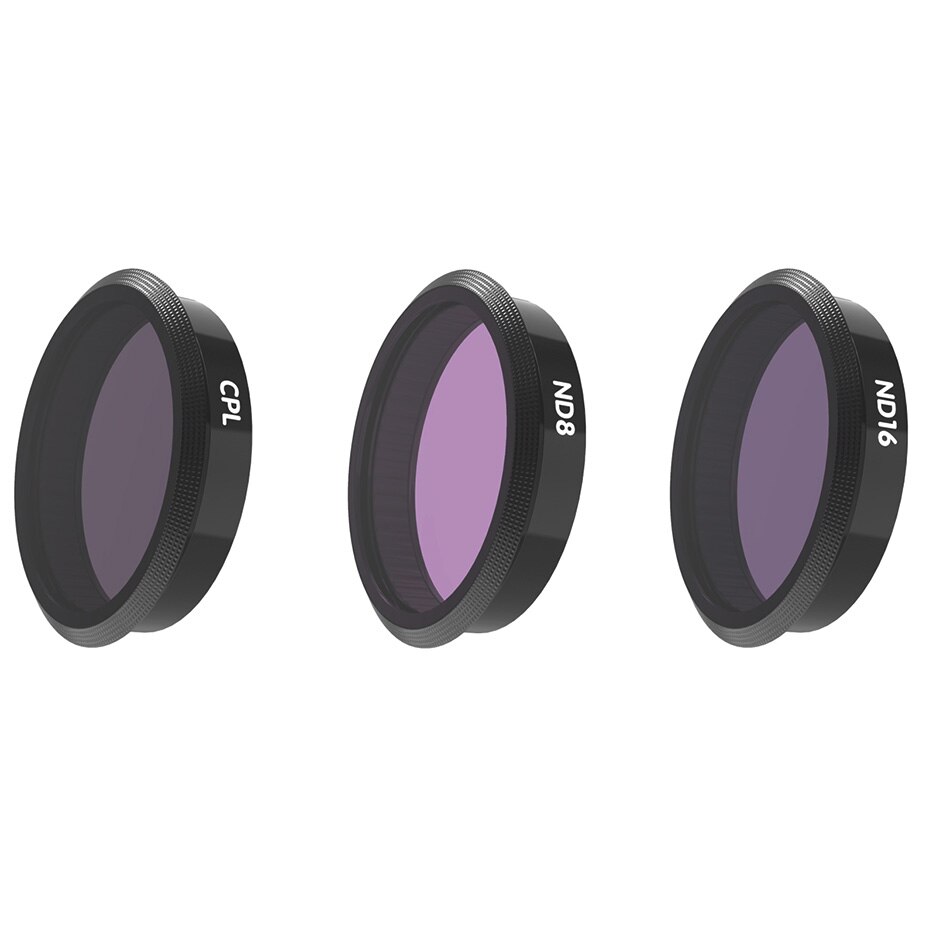 Per DJI Osmo Macchina Fotografica di Azione di Filtro UV/CPL/ND 8 16 32 64/Naturale di Notte Lens Filtri kit Per Osmo Action Accessori Fast-Installare: CPL ND 8 16