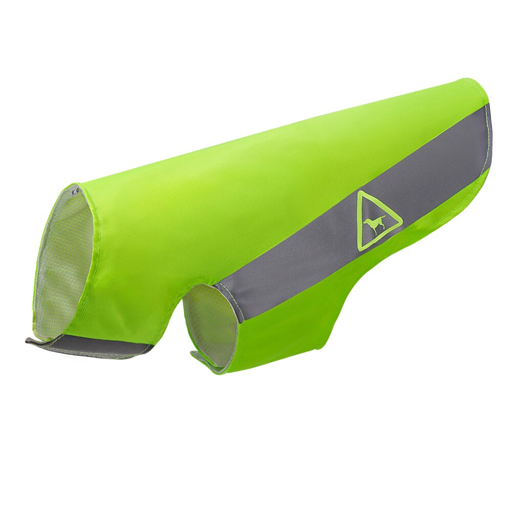 Reflective Dog Vest Clothes High Visibility Dog Safety Vests For Small Medium Large Dogs Outdoor Hiking Walking: Green / M