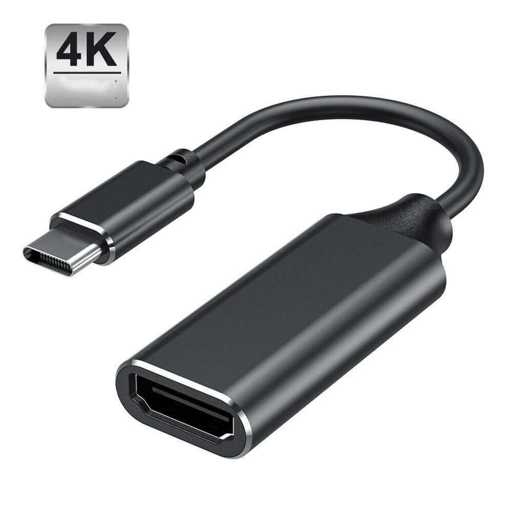 Usb C Naar Hdmi-Compatibele Kabel Type-Hdmi-Compatibele Adapter Kabel Converter Voor Pc Laptop Macbook Huawei mate 30 Converter