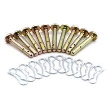 Shear Pins&Cotters Cub Cadet MTD For Craftsman SnowBlowers 738-04124A 714-04040 Metal For Snowblowers: 10 Set