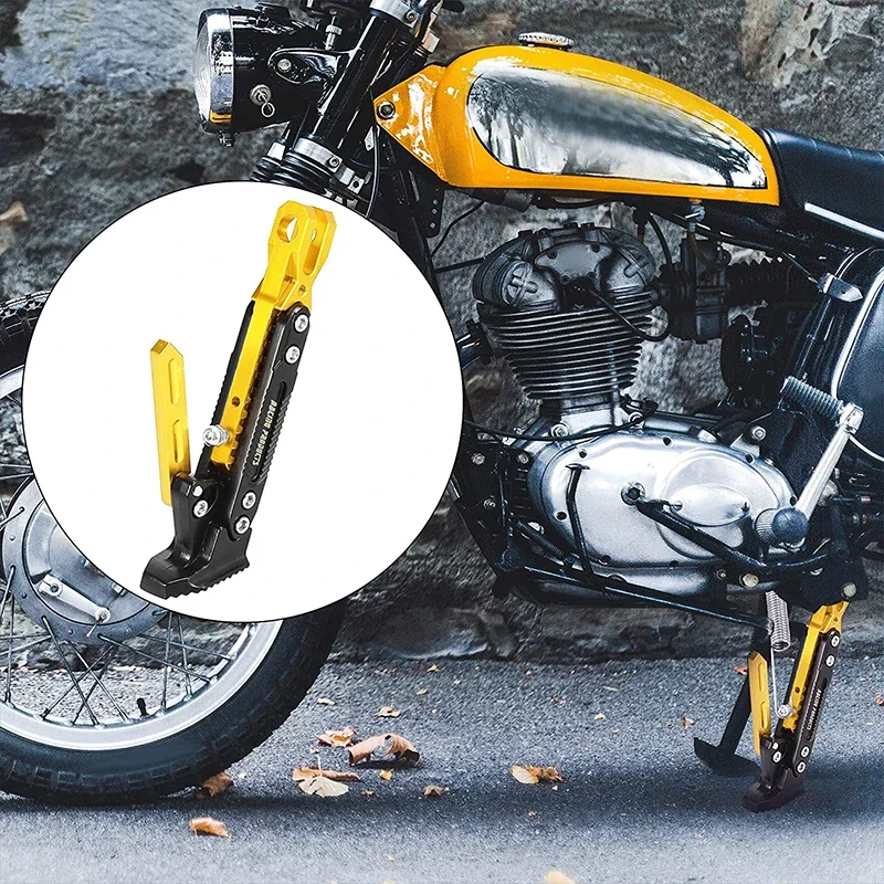 Motorrad Kicks tand Kick Fahrrad verstellbar Metall Fuß Seitenst änder Unterstützung Parkplatz Motorrad Zubehör