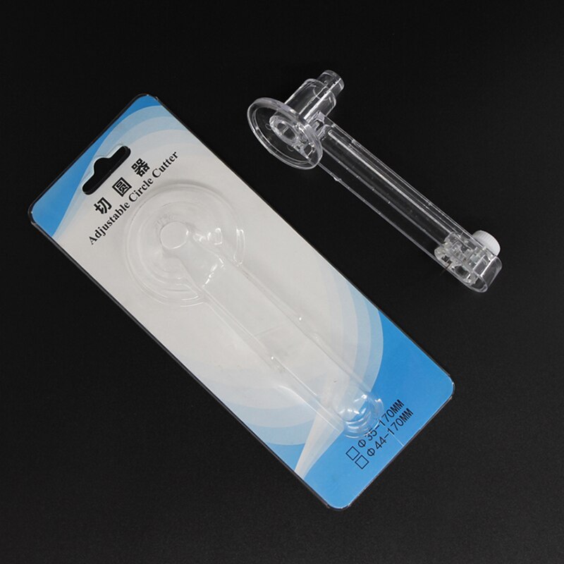 Adjustable Photo/Badge Circle Graphic Cutter DIY Paper Cutting Round Rotary Cutters Handmade Craft (With 5 Replaceable Blades)