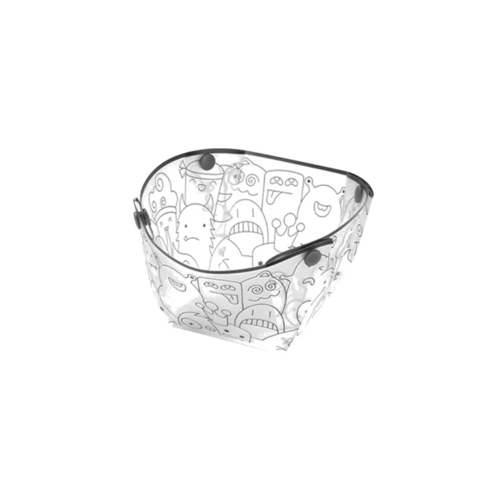 Składana zastawa stołowa kempingowa robić użytku zewnętrznego, lekka, przenośna, wielofunkcyjna, plastikowa, składana.: BIAŁY