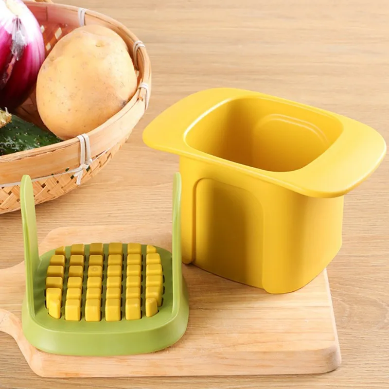 Multifunctionele Komkommer Aardappel Snijmachine Huishoudelijke Handdruk Ui Dicer Keuken Gereedschap Groente Chopper Frieten Cutter