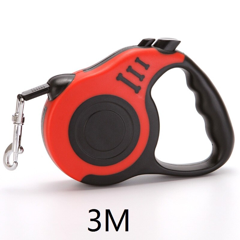 Hondenriem 5M Intrekbare Automatische Flexibele Hond Puppy Kat Trekkabel Riem Hondenriem Voor Kleine Middelgrote Honden Huisdier producten: red-3