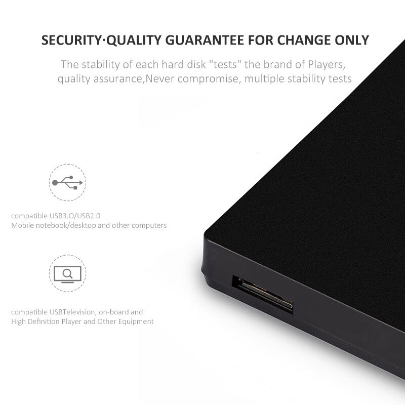 Waks 2.5 "Portable Hdd Externe Harde Schijf Usb 3.0 250Gb 500Gb 1Tb 1.5Tb 2Tb opslag Apparaat Voor Pc Mac Desktop Laptop Xbox PS4