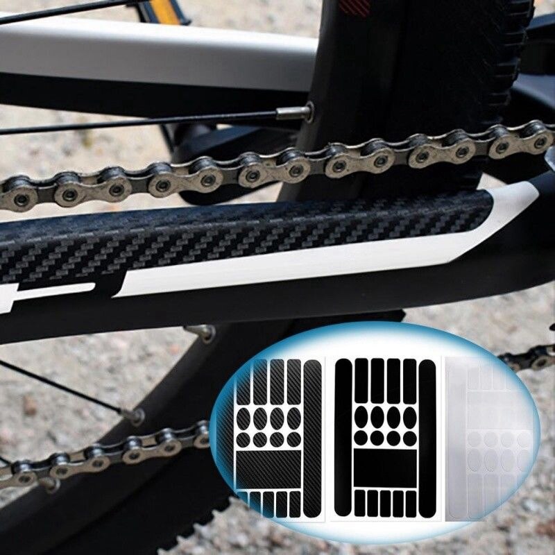 Anti Scratch Scratch Stickers Road Bike Protection Stickers Bicycle Care Chain Stickers Frame Front Fork Protective Film