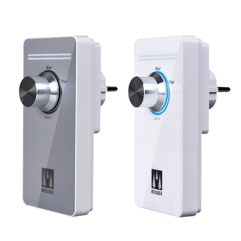 EU Plug in Ozone Air Purifier Cleaner O3 Generator for Room Office Bedroom Toilet Home Travel Deodorization Sterilizer
