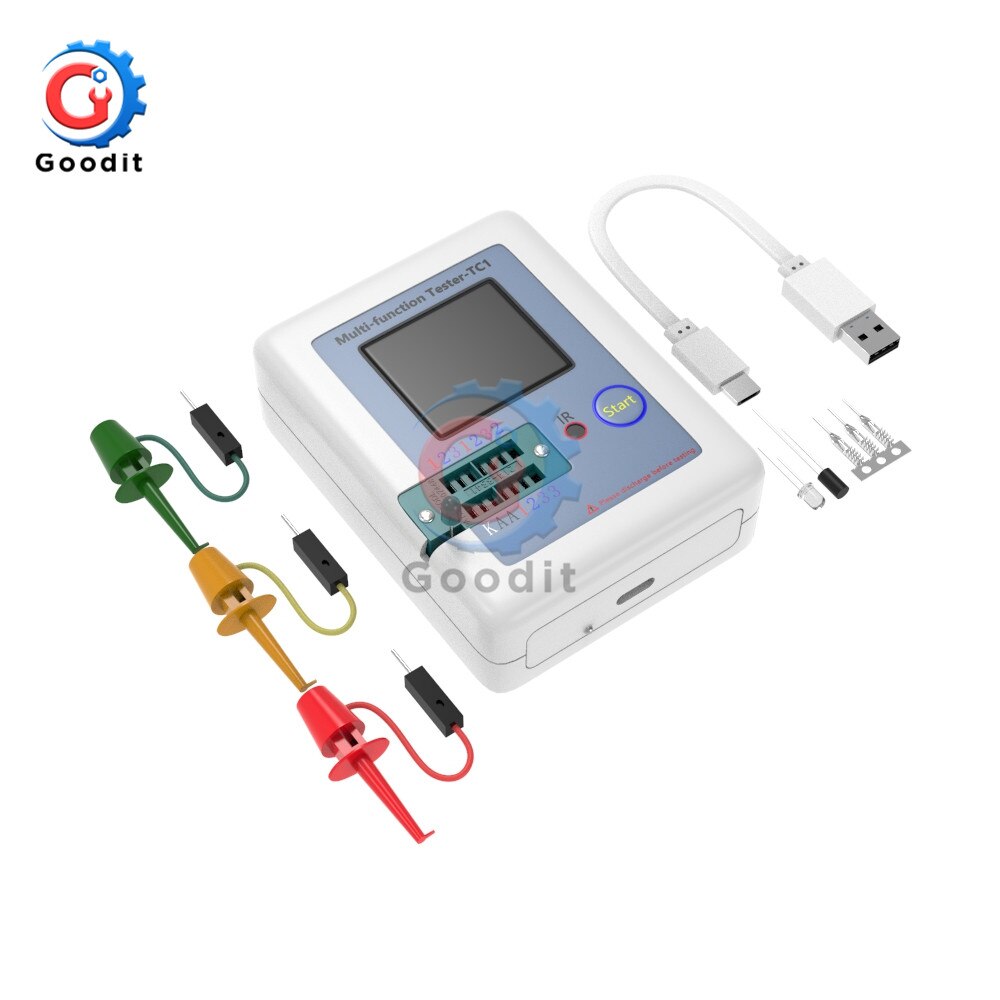 Multifunctional TFT Backlight Transistor Tester LCR-TC1 LCR-T7 TC-T7-H T7 for Diode Triode Capacitor Resistor Transistor