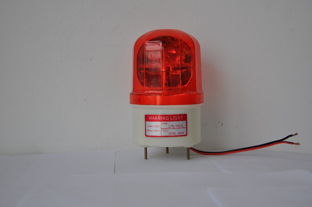 Voyant d'alarme de sécurité, lumière sismique, LTE-1101L ampoules, 1w, dc 12V/24V, Signal adapté pour les tours, les Sites de Construction, les ateliers et la balise, LED