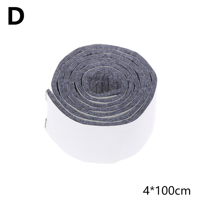 100cm/Rolle Anti-Unterhose Filz Möbel Bein Pad Selbst-Klebstoff matt Boden Schutz Tragen-breiter tabelle Sofa Bein Pads Stuhl Armaturen: D