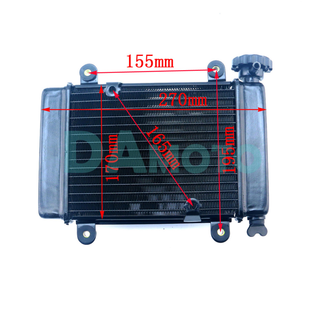 ATV Water Cool Radiator Voor Chinese 200cc 250cc R... – Vicedeal