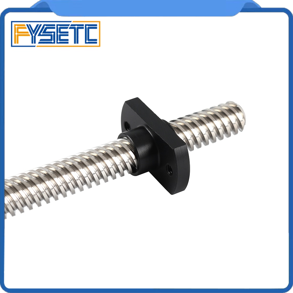 3D Drucker Z-achse Trapez Motor Schraube Muttern T8 Mutter POM Mutter Blei 8mm Pitch 2mm Für Creality CR10 CR-10S Ender-3 Blei Schraube