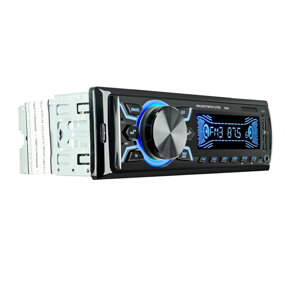 Car Radio Stereo Player Bluetooth Phone AUX-IN MP3 FM/USB/1 Din/remote control 12V Car Audio Auto