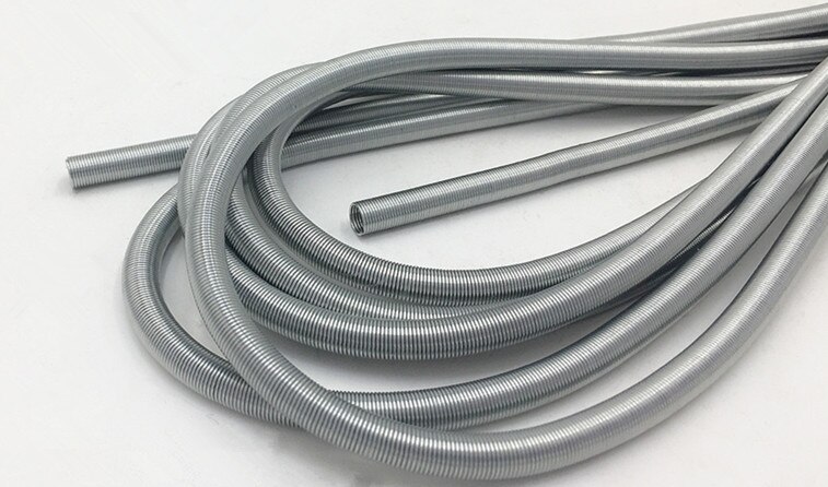4meters/lot machine tool oil lubrication pump tubing spring protection sleeve 4mm tubing 6mm tubing casing pipe