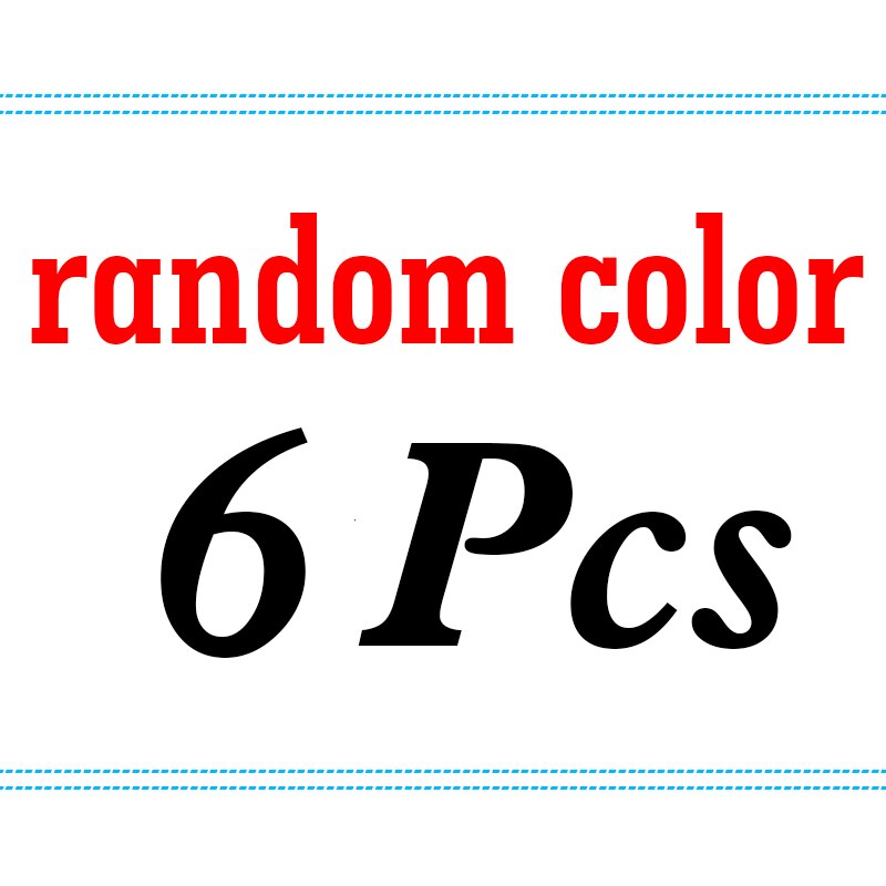 23Mm Binding Ring Paddestoel Gat Knop Notepad Plastic Losbladige Spoel 360 Graden Opvouwbare Plastic Schijf Plastic Gesp kantoor: Random color-6pcs